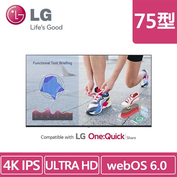 LG 75UL3J-B 75T 330nits UHD ƦݪOܾ