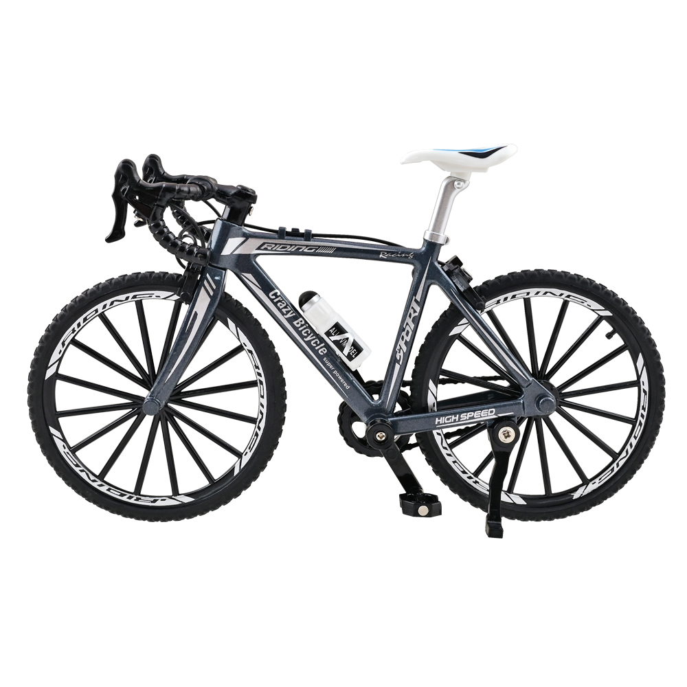 鋅合金腳踏車-黑色