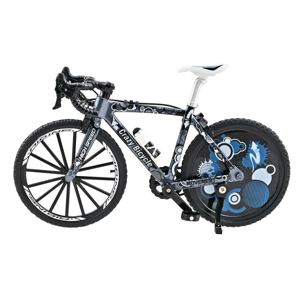 鋅合金腳踏車-藍色