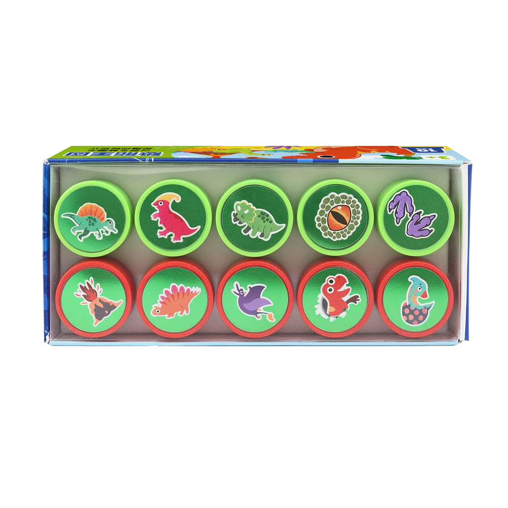 恐龍王國印章組