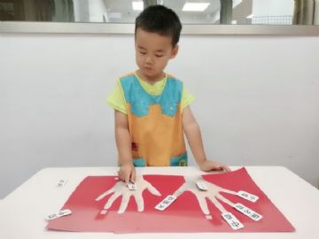 手指名稱配對操作